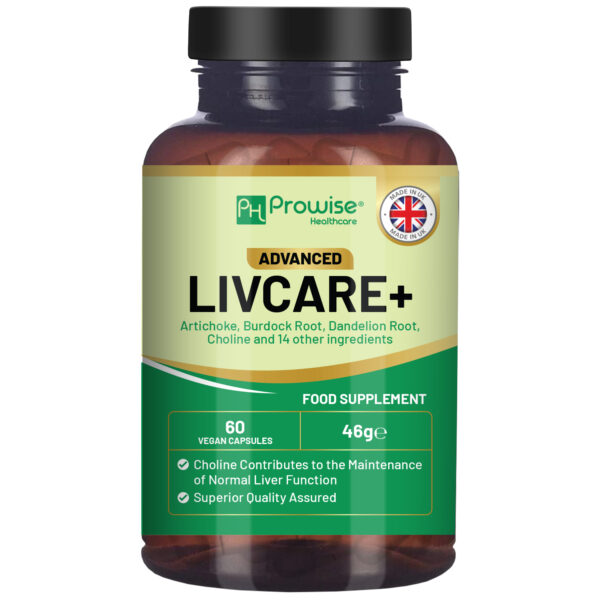 Advanced Livcare+ Liver Cleanse Capsules - Detox & Repair for Ultimate Health