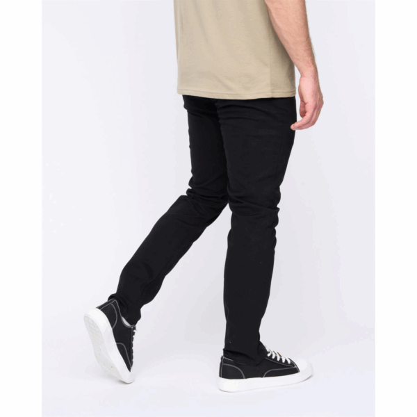 Essential Black Chinos for Men - Stylish Comfort & Versatile Wear - Image 2
