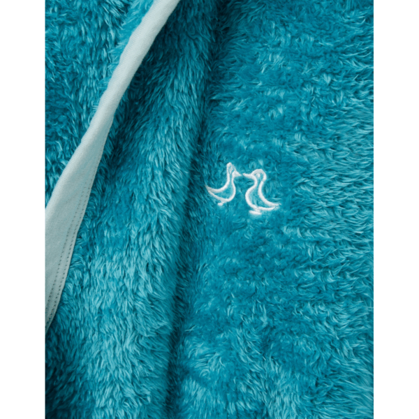 Busy Bees Boys Cozy Sherpa Fleece Dressing Gown - Perfect for Bedtime Cuddles! - Image 2
