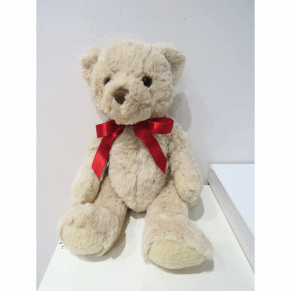 I Love You Teddy Bear with Engraved Charm - Perfect Gift for Any Occasion! - Image 2