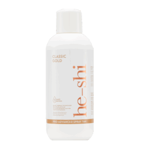 He-Shi Classic Gold Medium Spray Tan 1L - Odorless, Effortless Glow!