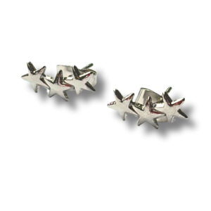 Celestial Charm: Triple Star Silver Stud Earrings for Every Occasion