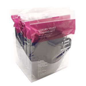 He-Shi Double-Sided Luxury Velvet Tanning Mitt - Streak-Free & Stain-Proof!