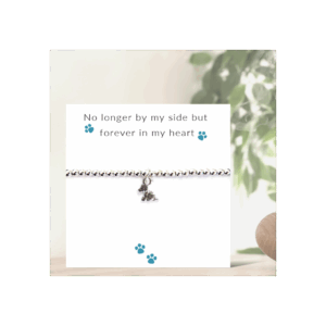 Heartfelt Memorial Dog Bracelet - 'Always in My Heart' Gift for Pet Lovers