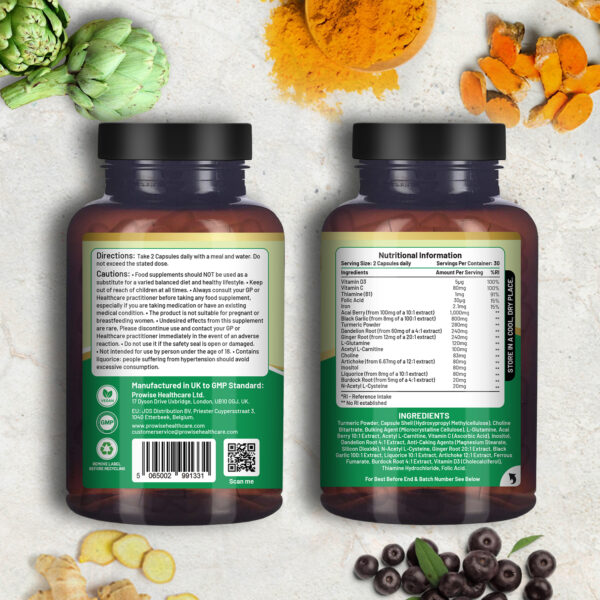 Advanced Livcare+ Liver Cleanse Capsules - Detox & Repair for Ultimate Health - Image 2