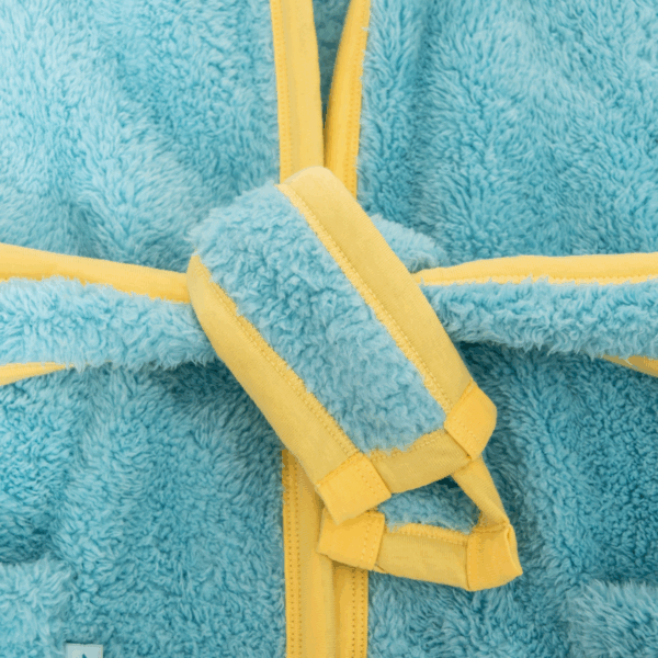 Busy Bees Soft Fleece Boys Dressing Gown - Cozy & Stylish Bedtime Essential! - Image 7