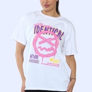 Chic Ladies' Printed Short Sleeve T-Shirt - Effortless Style & Comfort!