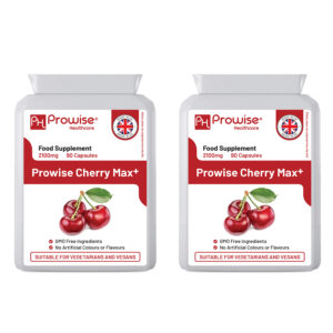 Cherry Max+ 2100mg: Vegan Capsules for Health & Vitality – Pack of 2!