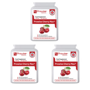 Cherry Max+ 2100mg Vegan Capsules - Ultimate Health Booster (Pack of 3)