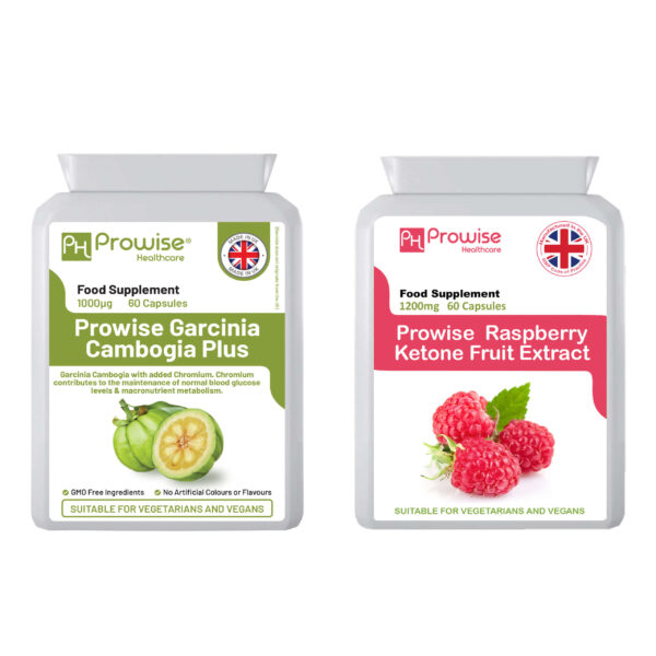 Ultimate Fat-Burn Duo: Prowise Raspberry Ketones & Garcinia Cambogia Blend