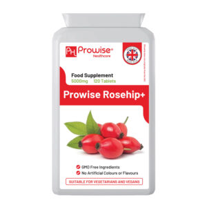High-Potency Rosehip Health+ Tablets 5000mg for Joint & Digestive Support