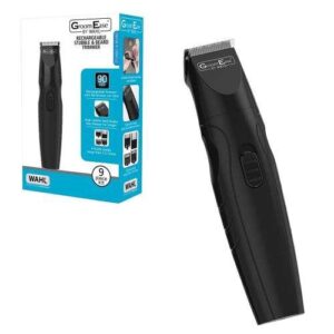 Wahl GroomEase Stubble & Beard Trimmer - Ergonomic, Rechargeable, 90 Min Runtime