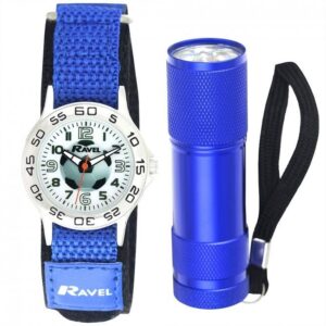 Ravel Kids Football Watch & Torch Gift Set - Fun & Functional!