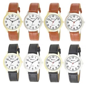Ravel Men's Classic 36mm Leather Strap Watch - Elegant & Durable Design