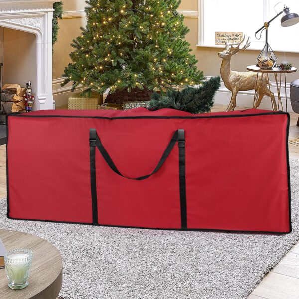 VINSANI Red Xmas Storage Bag - Protect Your Tree in Style! - Image 3