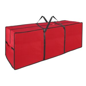 VINSANI Red Xmas Storage Bag - Protect Your Tree in Style!