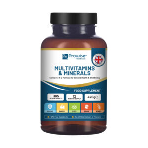 Complete A-Z Vegan Multivitamins & Minerals – 365 Essential Tablets