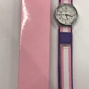 Relda Girls' Analogue Watch with Velcro Strap - Easy Read, Fun Style!