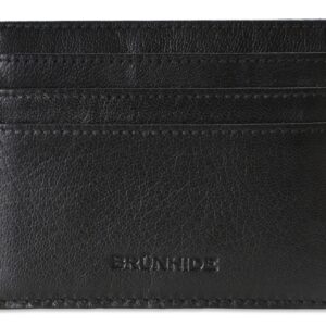Brunhide Slim Leather RFID Credit Card Holder - Sleek & Secure Design
