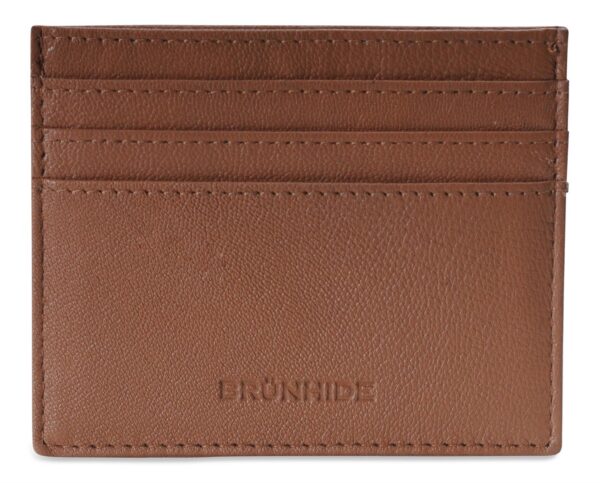 Brunhide Slim Leather RFID Credit Card Holder - Sleek & Secure Design - Image 5
