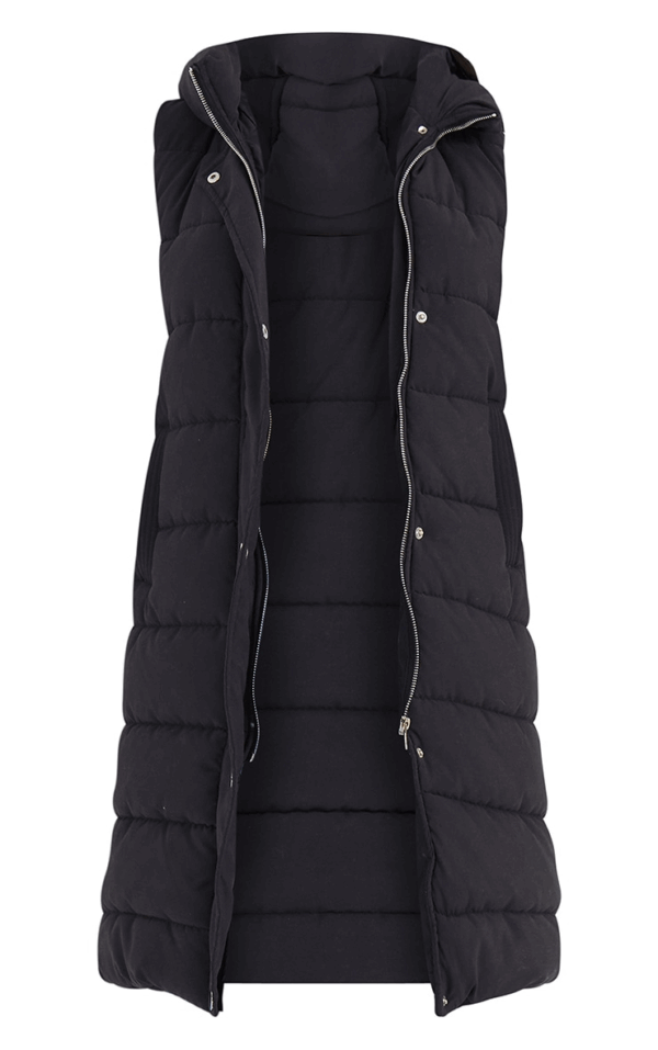 Chic Sleeveless Hooded Puffer Gilet - Stay Stylish & Warm This Winter! - Image 3