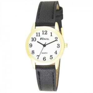 Ravel Women's Elegant Classic Leather Strap Watch - Model R0132.02.2