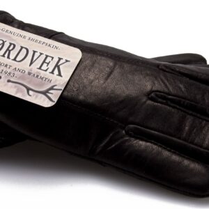 Nordvek Premium Mens Leather Gloves with Luxurious Sheepskin & Lambswool Lining
