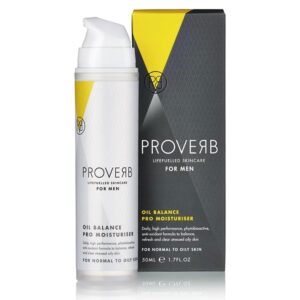 Proverb Pro Moisturiser: Life-Fuelled Skin Care Oil for Men - 50ml