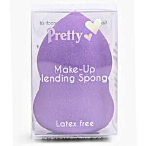 Flawless Finish Purple Beauty Blending Sponge - Latex Free & Dual-Ended