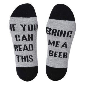 Cozy 'Bring Me A Beer' Socks – Perfect Gift for Winter Cheers!