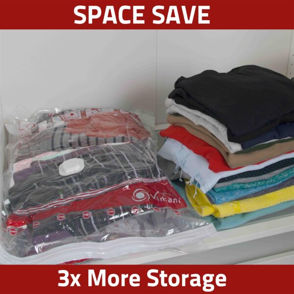 VINSANI Magic Vacuum Storage Bags - Maximize Space, Protect & Organize! - Image 5