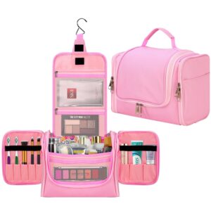 Vinsani Pink Toiletry Bag: Effortless Travel Organization & Premium Design