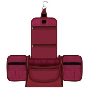 VINSANI Hot Pink Toiletry Bag - Organized Travel Made Easy!