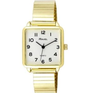 Ravel Women's Classic Gold Expander Bracelet Watch - Timeless Elegance