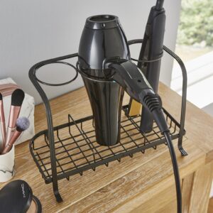 Heat-Resistant 3-Compartment Organizer for Hot Hair Tools - Stylish & Safe!