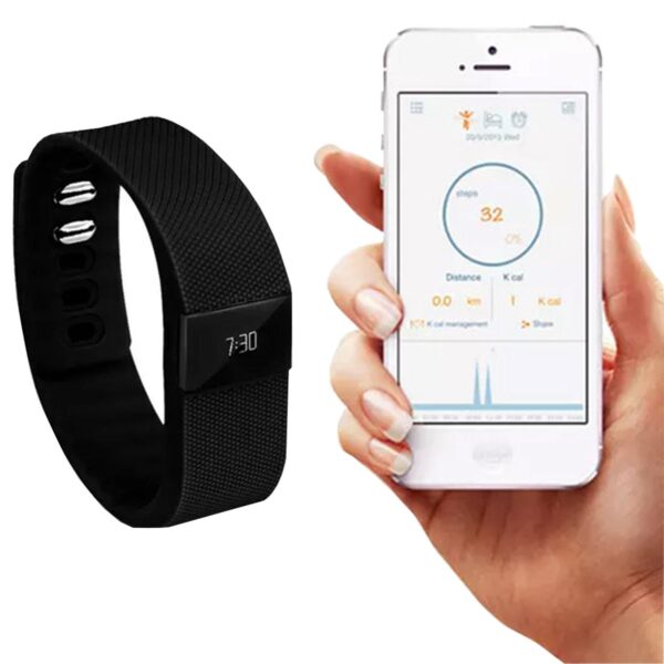 Aquarius Smart Bluetooth Fitness Tracker: Sleek OLED Display & Sleep Monitor - Image 3