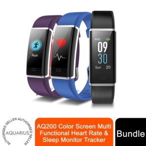 Aquarius AQ200: Color Screen Heart Rate & Sleep Tracker with GPS