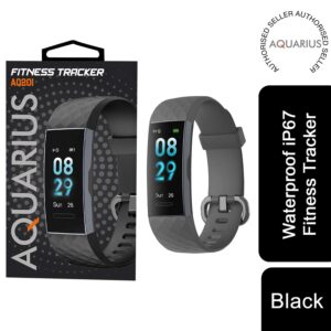 Aquarius IP68 Waterproof Bluetooth Fitness Tracker with Heart Rate Monitor