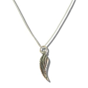 Angel Wing Silver Necklace - Sentimental Gift for Loved Ones