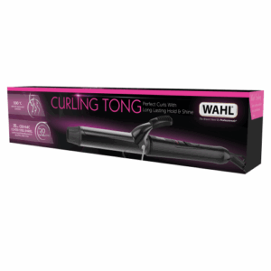 Wahl 32mm Ceramic Curling Tong: Effortless Curls & Shine, Damage-Free Styling
