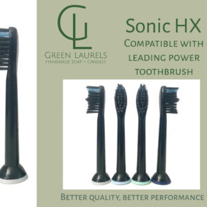 Eco-Friendly Sonic HX Toothbrush Heads: Charcoal-Infused for a Brighter Smile!