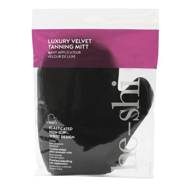 He-Shi Double-Sided Luxury Velvet Tanning Mitt - Streak-Free & Stain-Proof! - Image 3