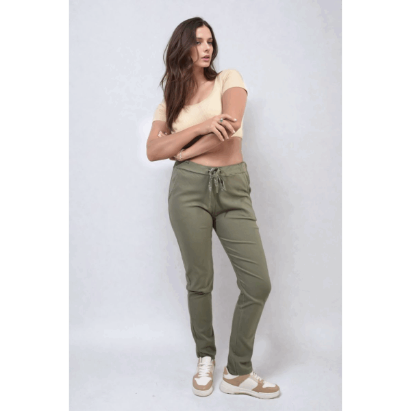 Delilah Luxe Casual Drawstring Trousers - Effortless Style Meets Comfort!