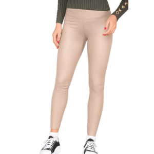 High Waisted Wet Look Faux Leather Leggings - Ultimate Comfort & Style!