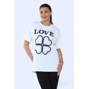 Chic & Comfy Printed Short Sleeve T-Shirt for Stylish Ladies