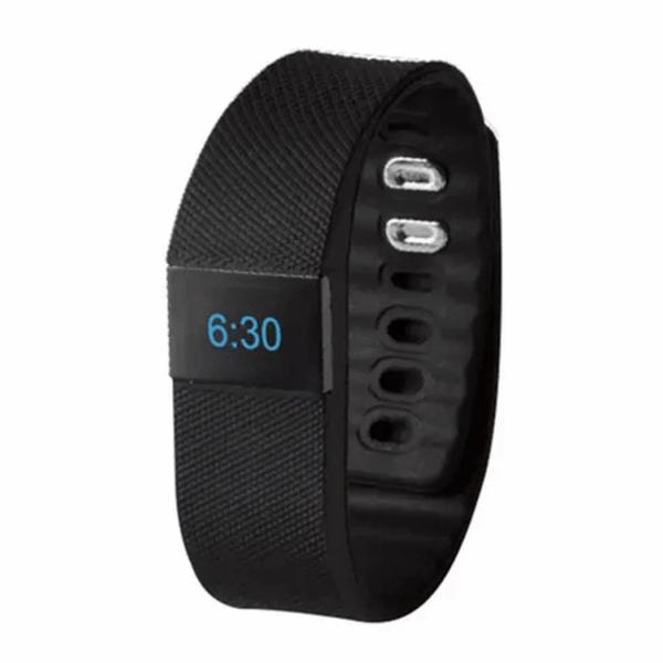 BAS-Tek Bluetooth Fitness Tracker - Sleek Black Activity Monitor Bracelet - Image 3