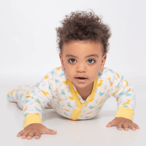 Luxury Organic Cotton Little Ducks Baby Sleep Suit - Adorable & Stylish!