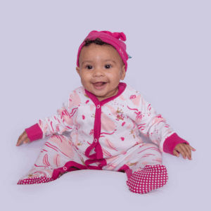 Swan Princess Luxury Baby Sleep Suit - Adorable Cotton Blend PJs